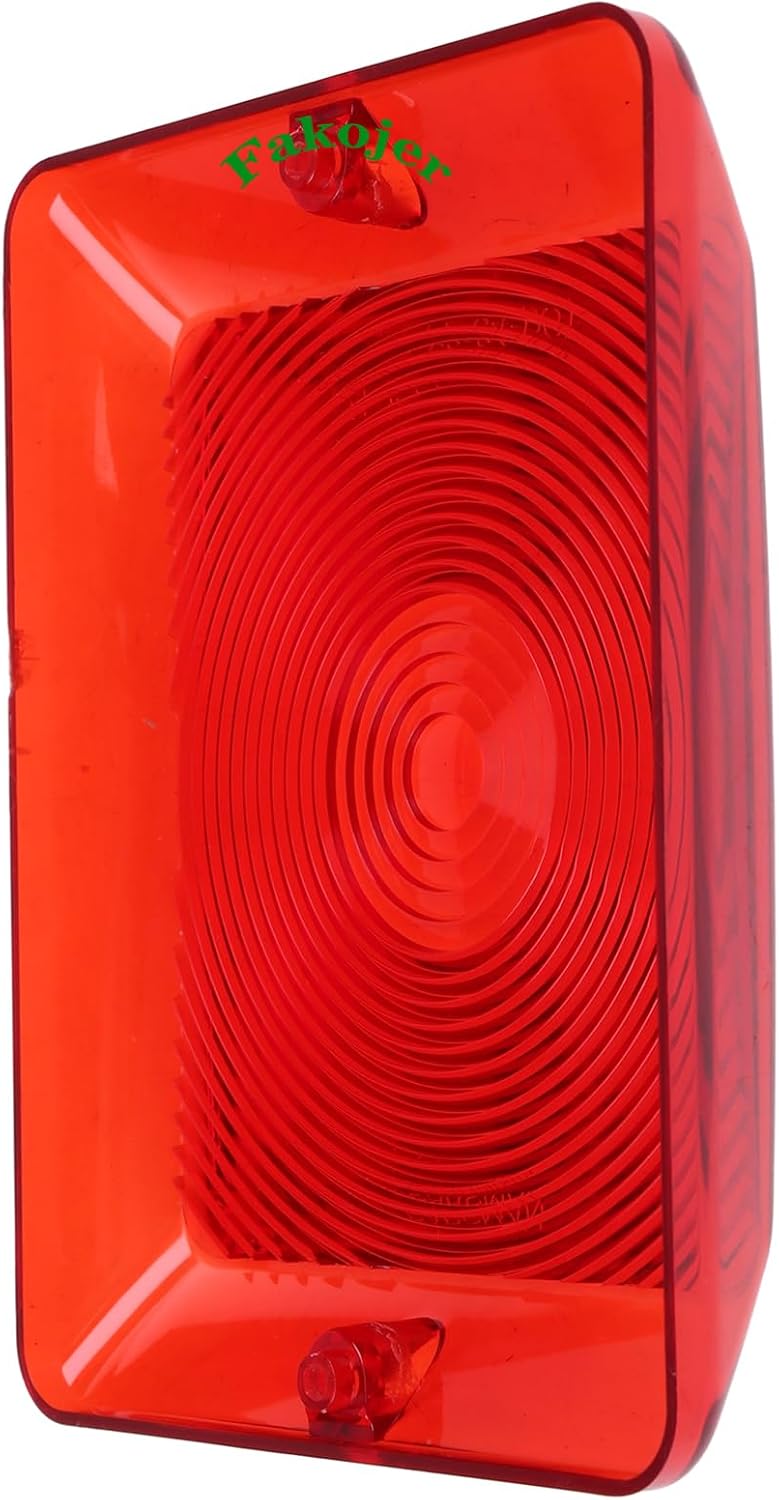 1 PC Red Lens 3484010 34-84-010 | Compatible with Bargman 84 85 86 Series Tai...