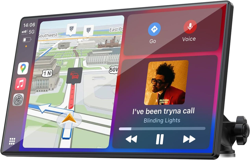 Carplay Screen for Car, Mirror Link, Voice Control, Hands-Free Calling