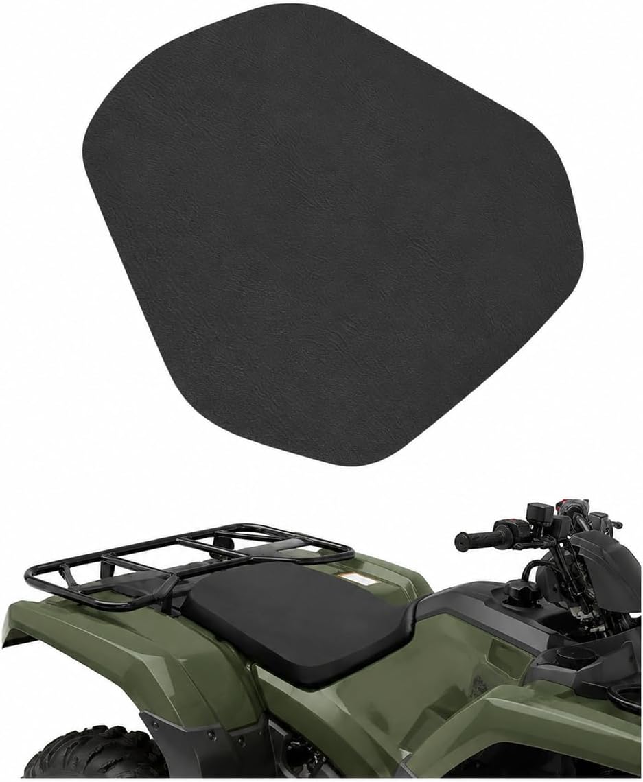 ALMULOO Seat Cover Plastic PVC Black Compatible with 2015-2023 Honda Rancher ...