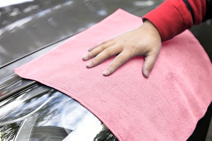 Avalon Towels Microfiber Cleaning Cloths Size 16" x 16", Highly Abs...