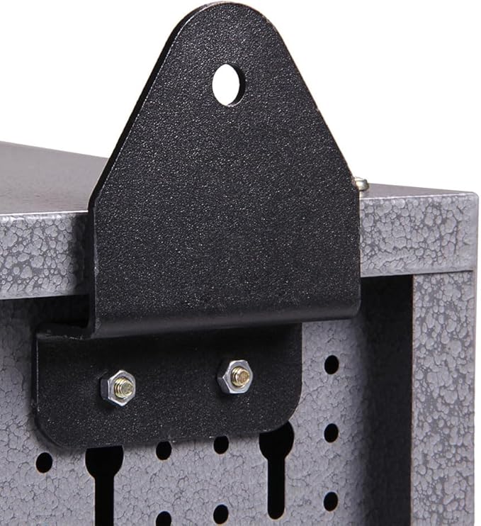 JZD Steel Wall Mount Storage Garage Cabinet, Metal Hanging Tool Cabinets