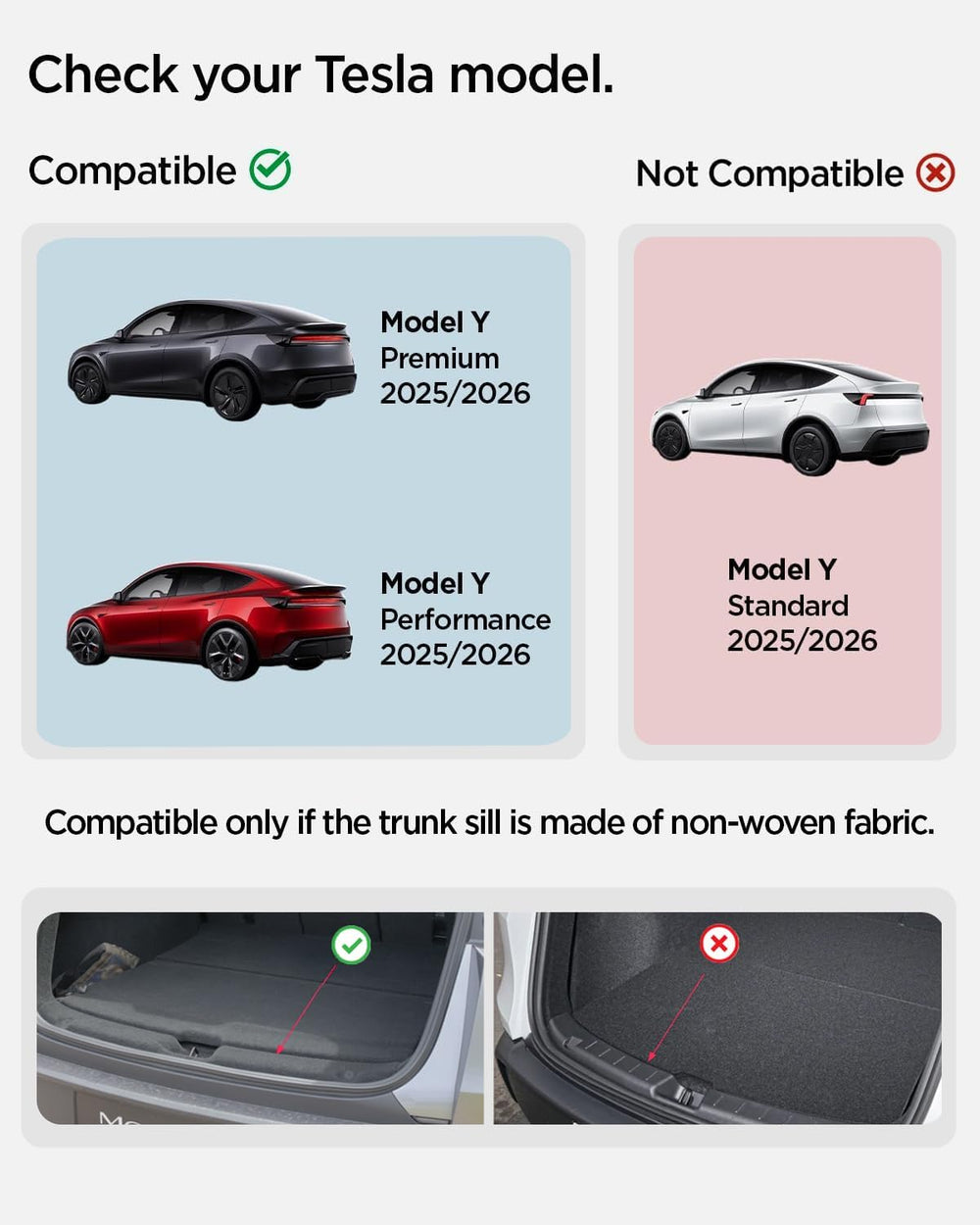 Spigen Rear Bumper Trunk Sill Guard Bumper Protection with Easy Glide Sliding...