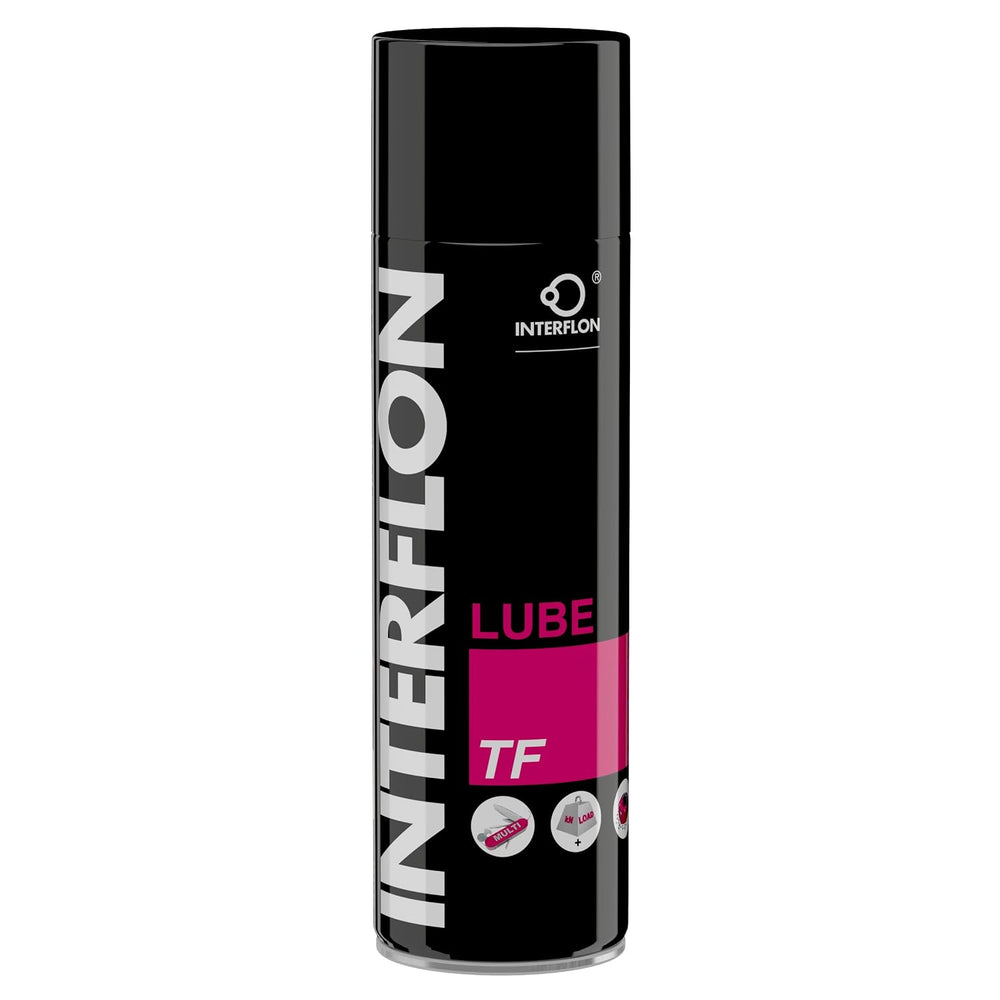 Interflon Lube TF – Highly Versatile, Long-Lasting Dry Film Lubricant - Non-S...