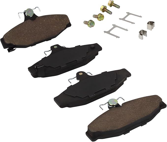 Premium Ceramic Rear Brake Pads Compatible