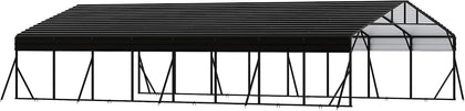 20' x 40' x 8.5' Heavy Duty Metal Carport
