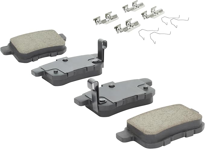 Premium Ceramic Rear Brake Pads Compatible
