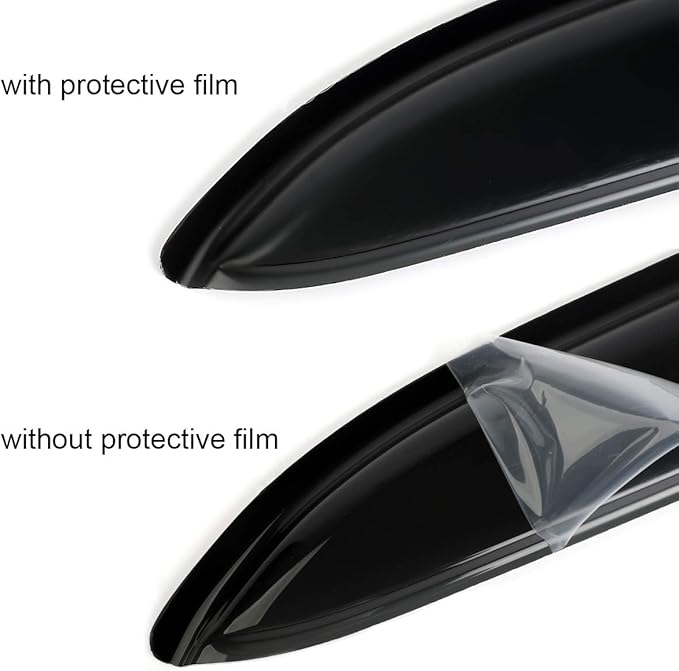 92455 Side Window Wind Deflector, Window Visor fit