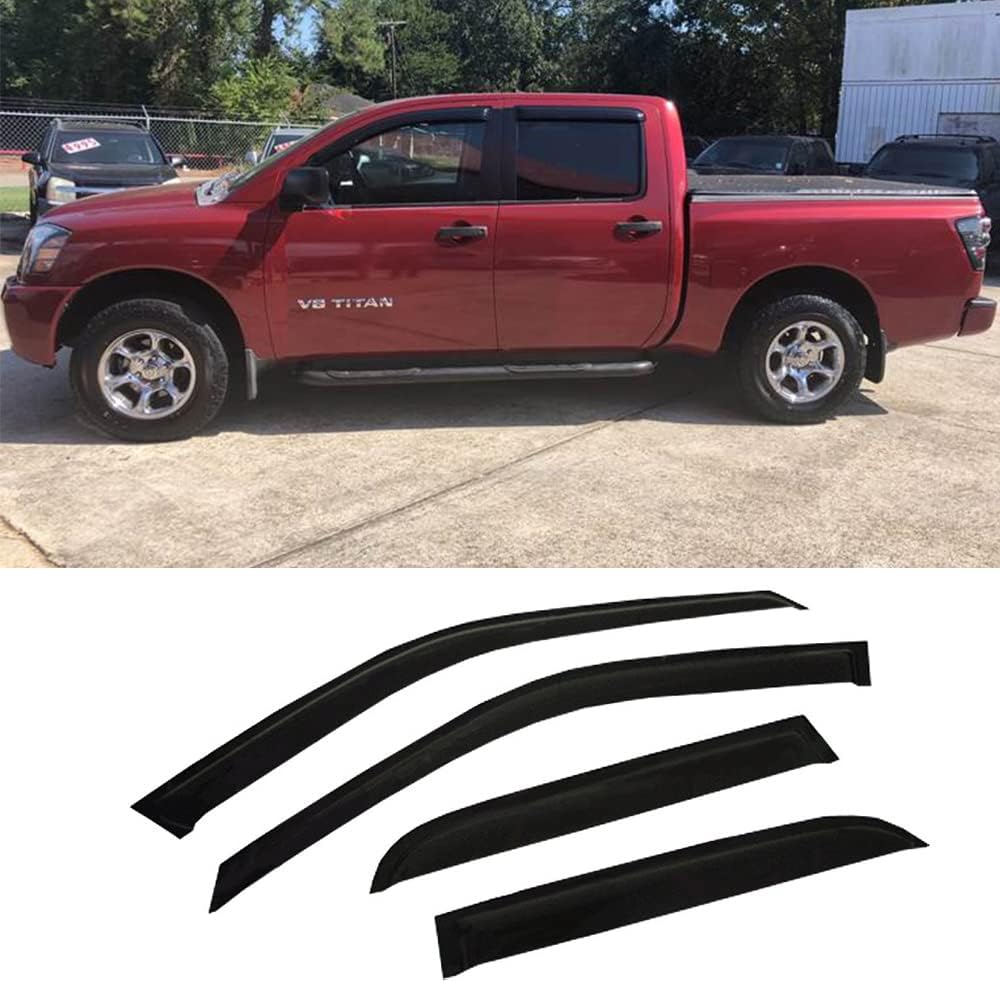 94858 Side Window Wind Deflector, Window Visor fit (4pcs)
