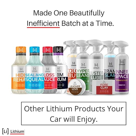 Lithium Seal and Squeal Car Paint Restorer, Polish and Sealant