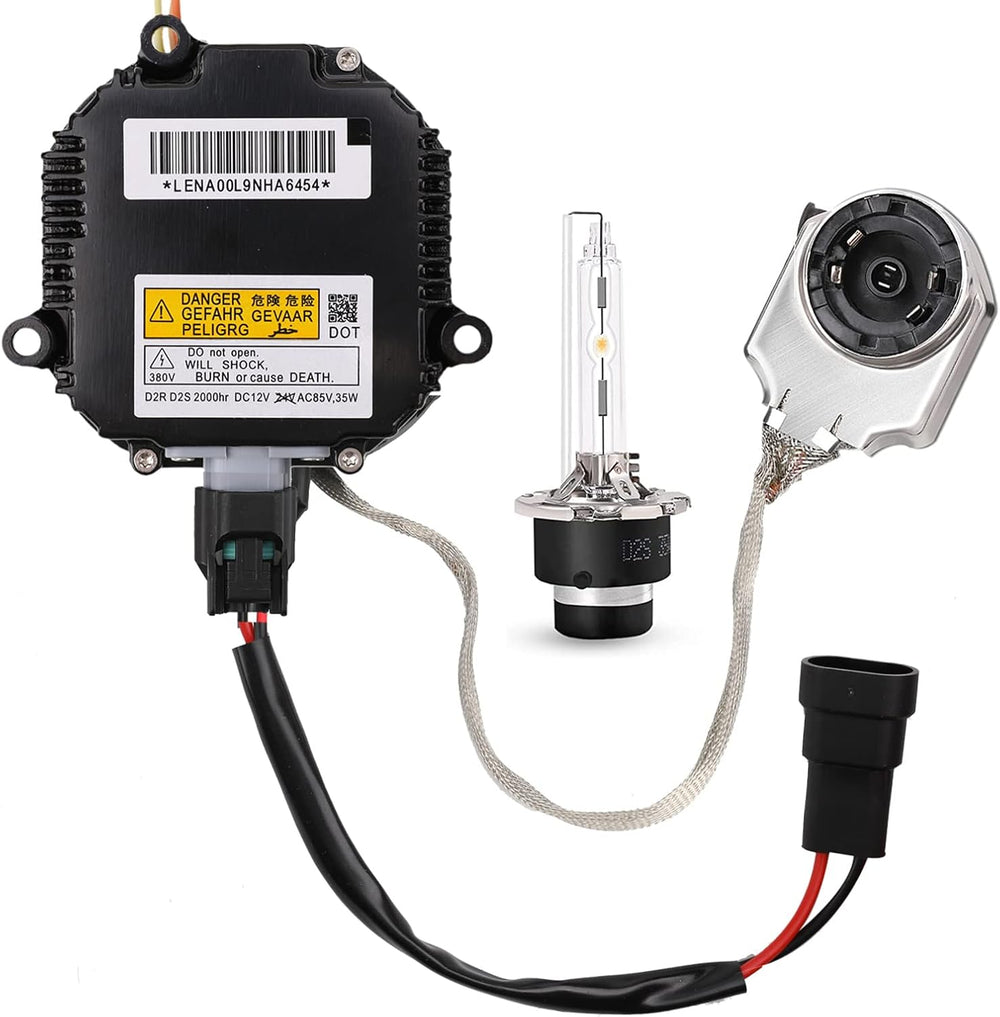 Xenon HID Headlight Ballast Control Unit with Igniter & D2S Bulb - Compat...