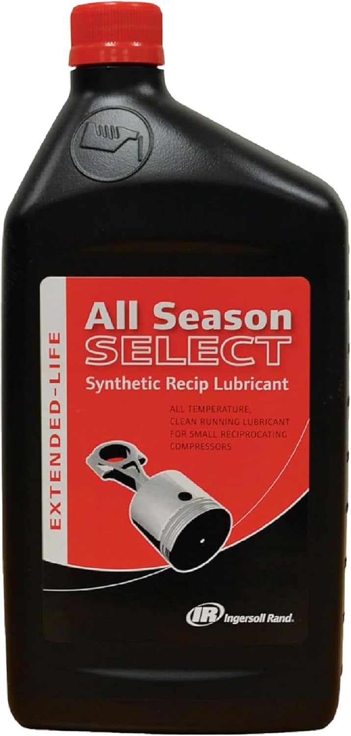 Ingersoll Rand All Season Select Synthetic Air Compressor Lubricant, 1 L
