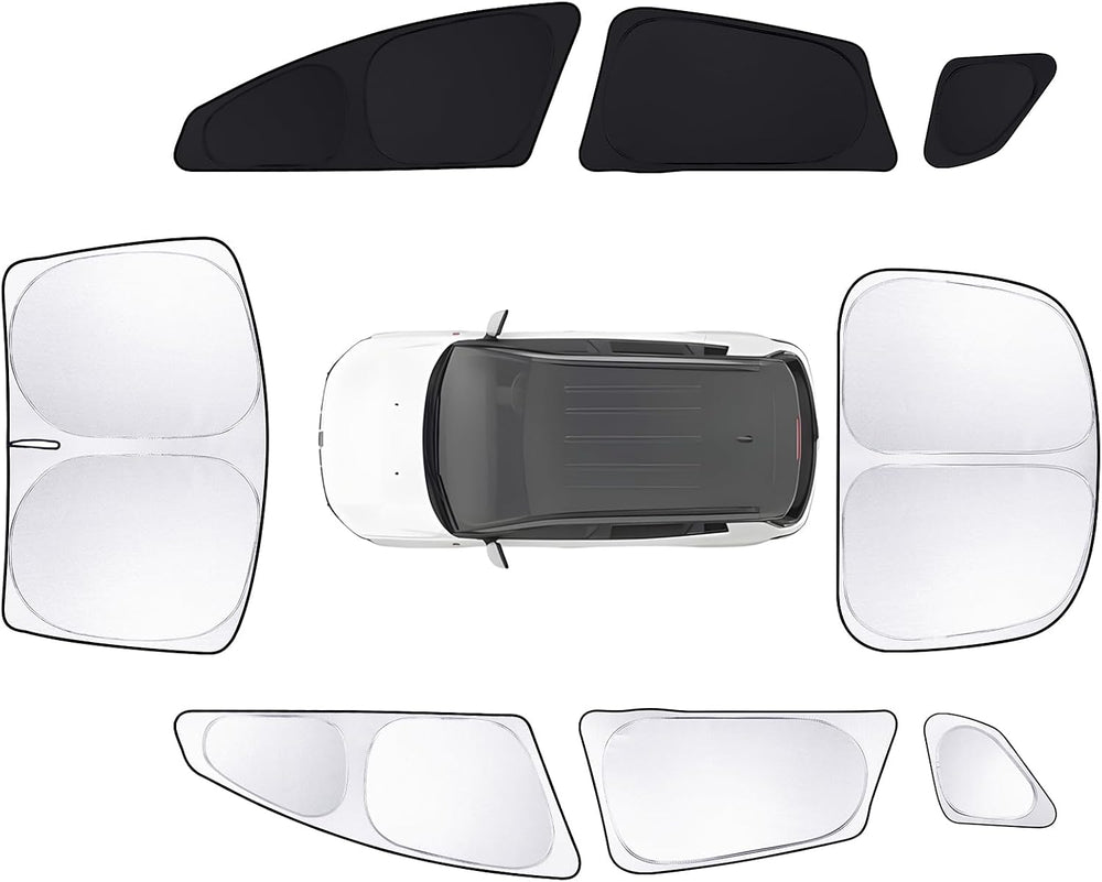 8pcs Car Window Shades for Tesla Model S2012-2025 2026 Accessories, Windshield