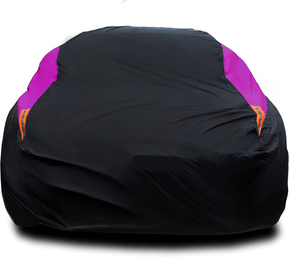 MORNYRAY Waterproof Car Cover All Weather Snowproof UV Protection Windproof
