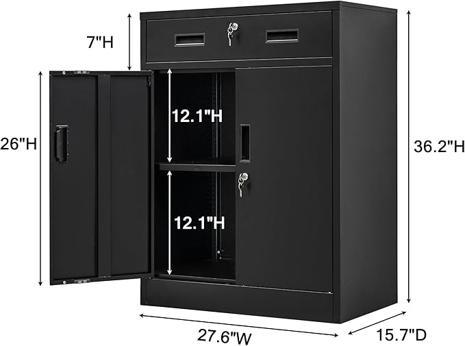 Metal Storage Cabinet, Locking Cabinet
