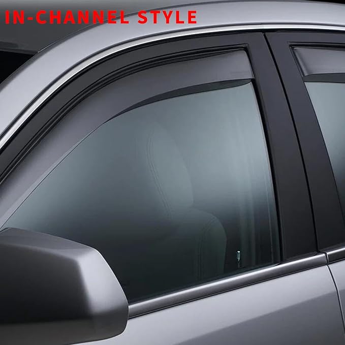 in Channel Rain Guards Fit for Chevrolet Chevy Blazer 2019 2020 2021 2022 202...