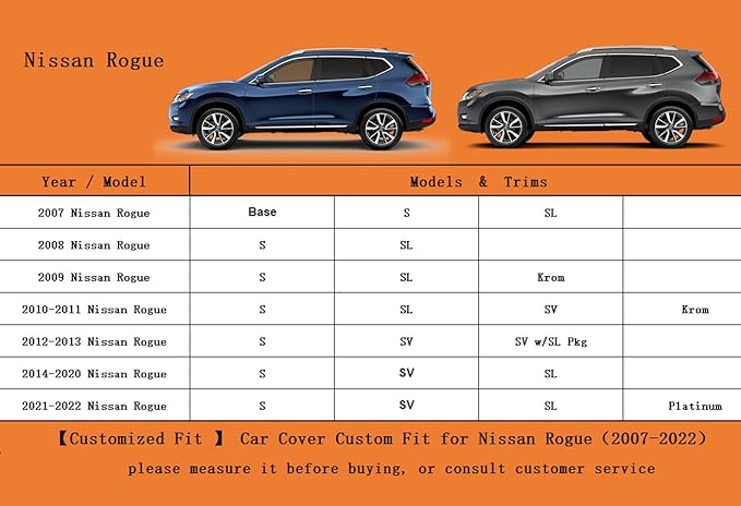 Kayme 7 Layers SUV Car Cover Custom Fit