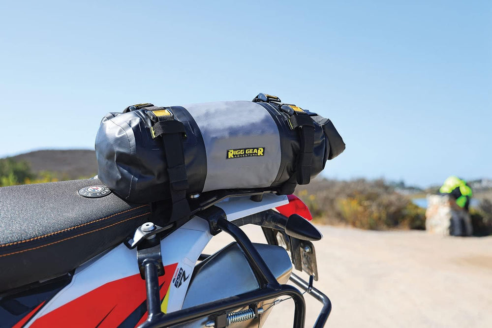 Nelson-Rigg Hurricane Waterproof Dry Roll Bag 10L, Roll Top, includes straps ...