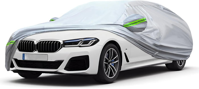 KEYOOG 6-layer Full Car Cover Is All-weather Waterproof, Universal In All