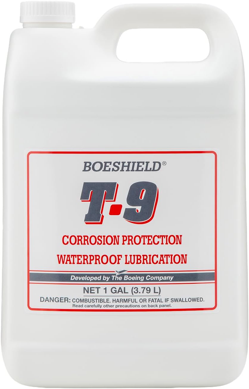 Boeshield T-9® Waterproof Bike Lubricant & Corrosion Protectant, Wax-Base...