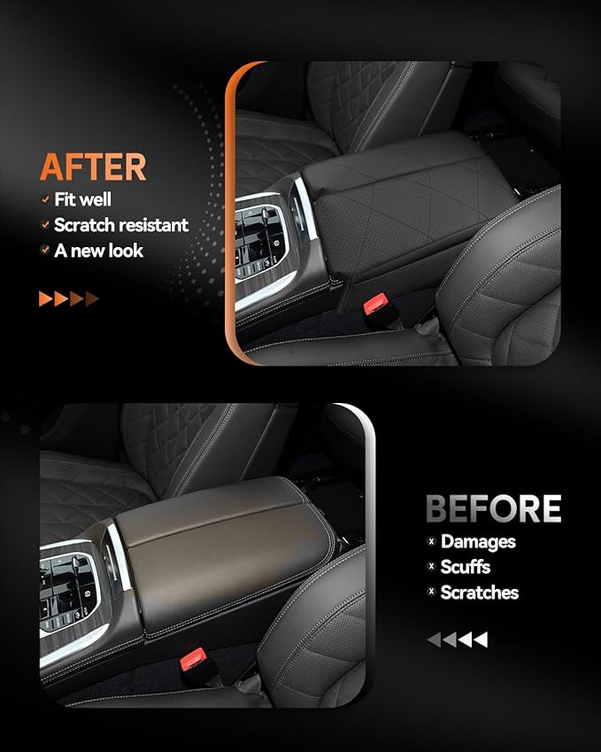 CDEFG for BMW X5/X6/X7 2020-2025 Center Console Cover Armrest Box Cover for X5