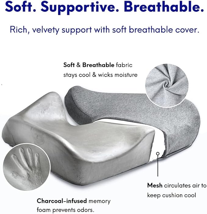 Cushion Lab Patented Pressure Relief Seat Cushion