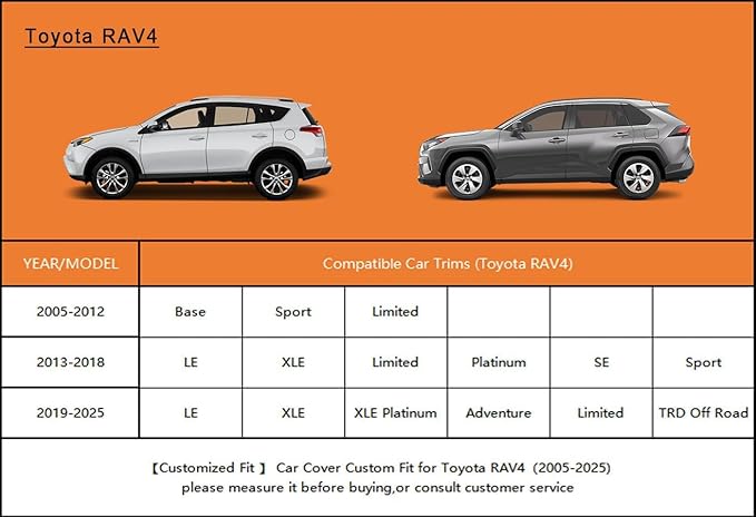 Kayme 6 Layers SUV Car Cover Custom Fit