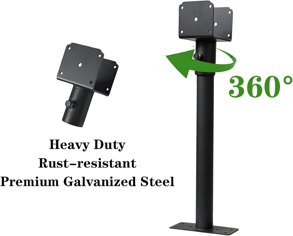 3 Packs Roof Riser Brackets 3.6" Adjustable Saddle Roof Riser 16.5"...