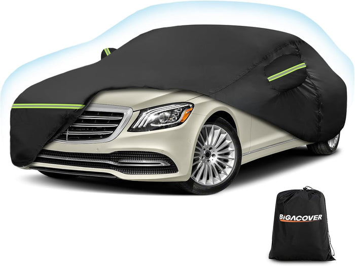 for Mercedes Benz S Car Cover Waterproof All Weather Heavy Duty Protection