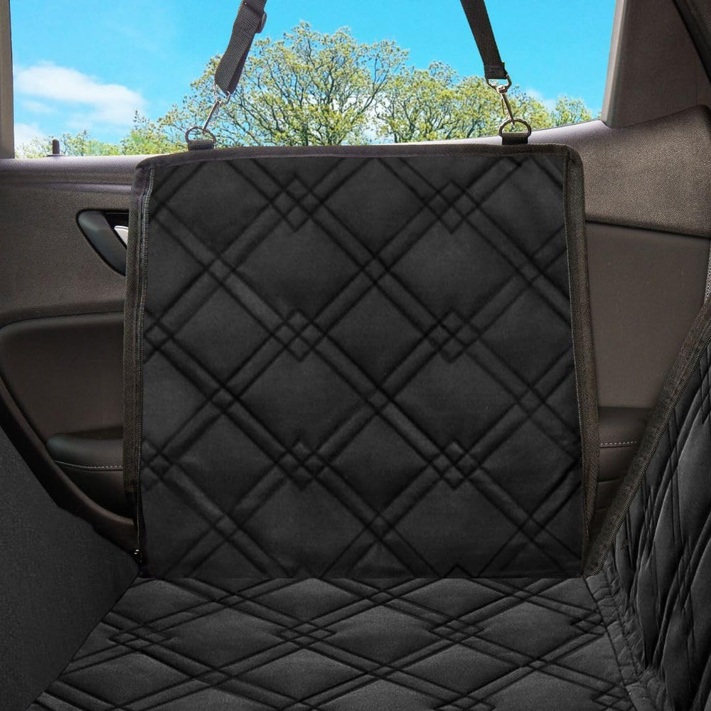 Meadowlark Dog Car Seat Cover, Heavy Duty Hammock, XL, Black