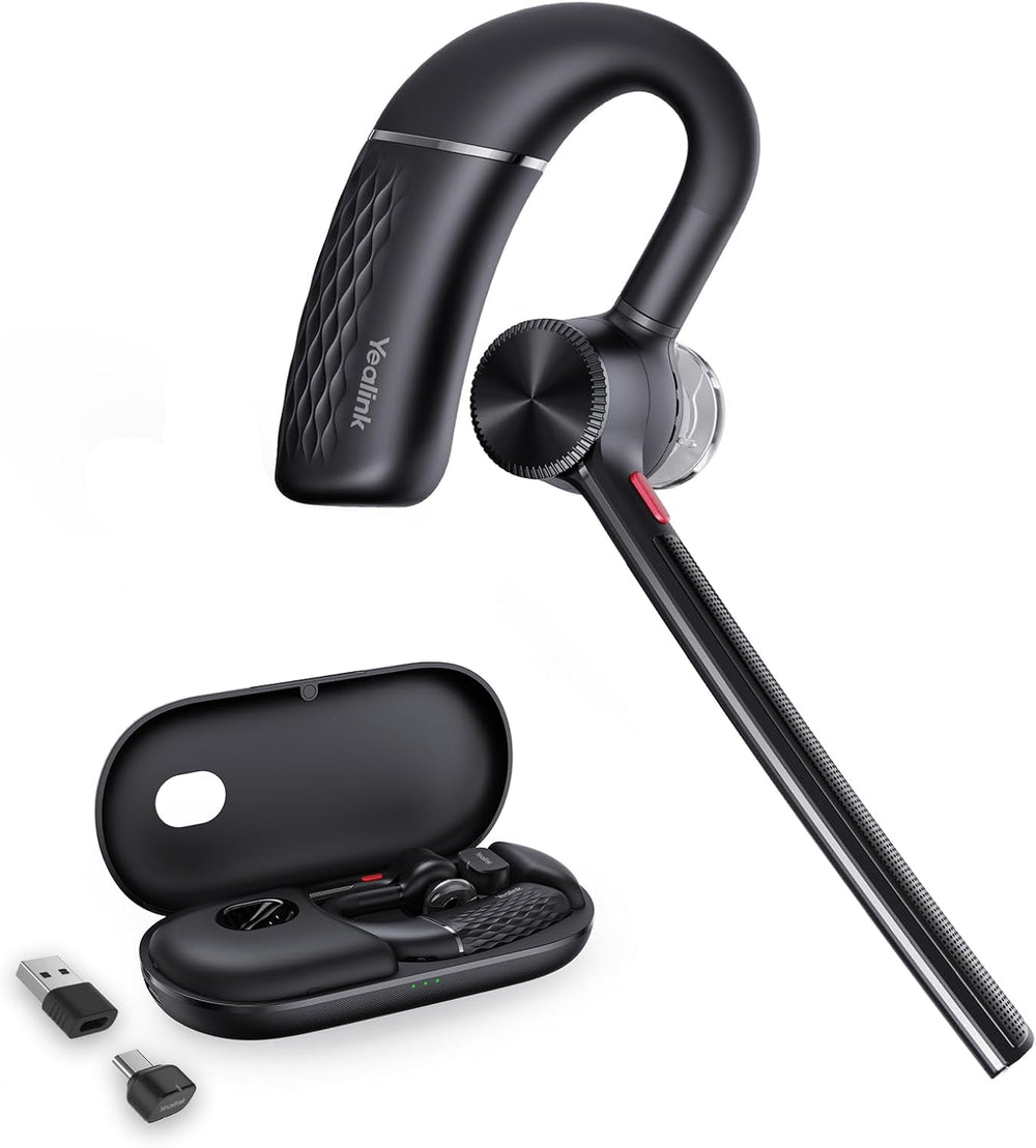Yealink Bluetooth Headset BH71 Pro, Teams Zoom Certified, Single Ear Wireless