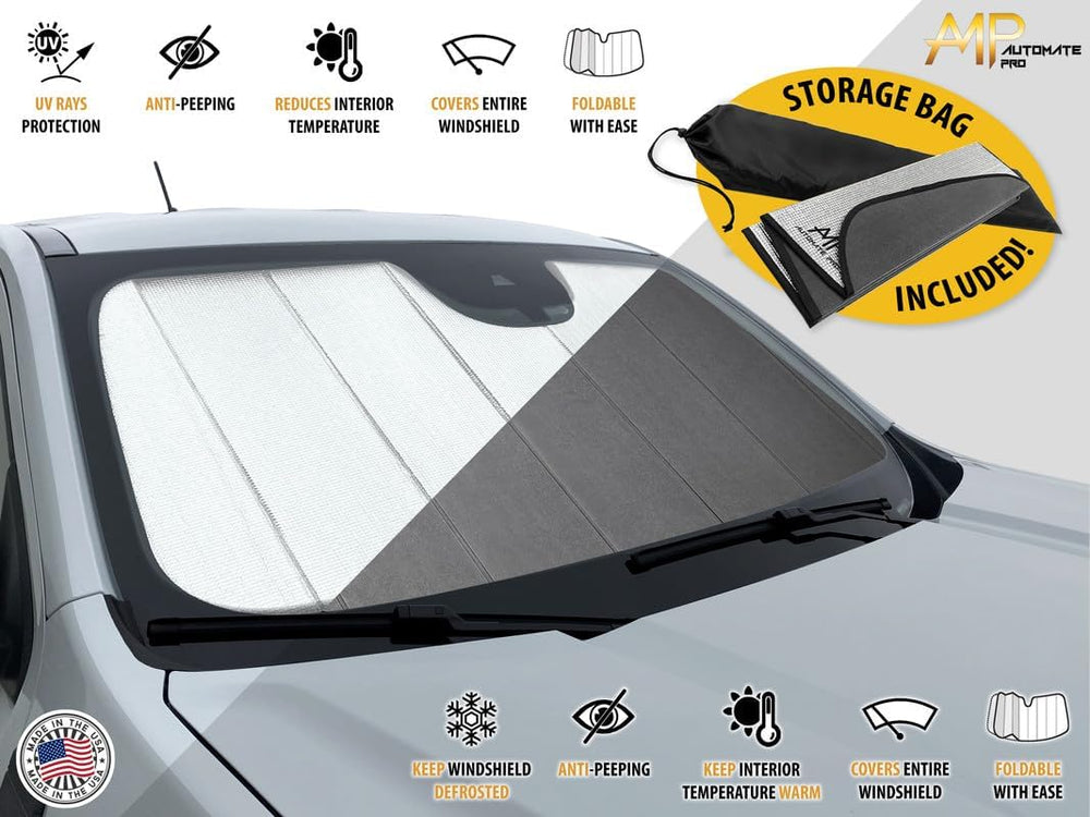 Custom Foldable Windshield Sunshade fits 2026 Honda Passport SUV | Compact Re...