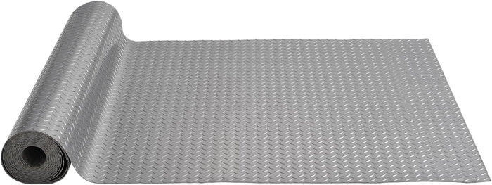 VEVOR Garage Floor Mat, 19 x 4.9 FT PVC Garage Flooring Roll, Non-Slip Diamond