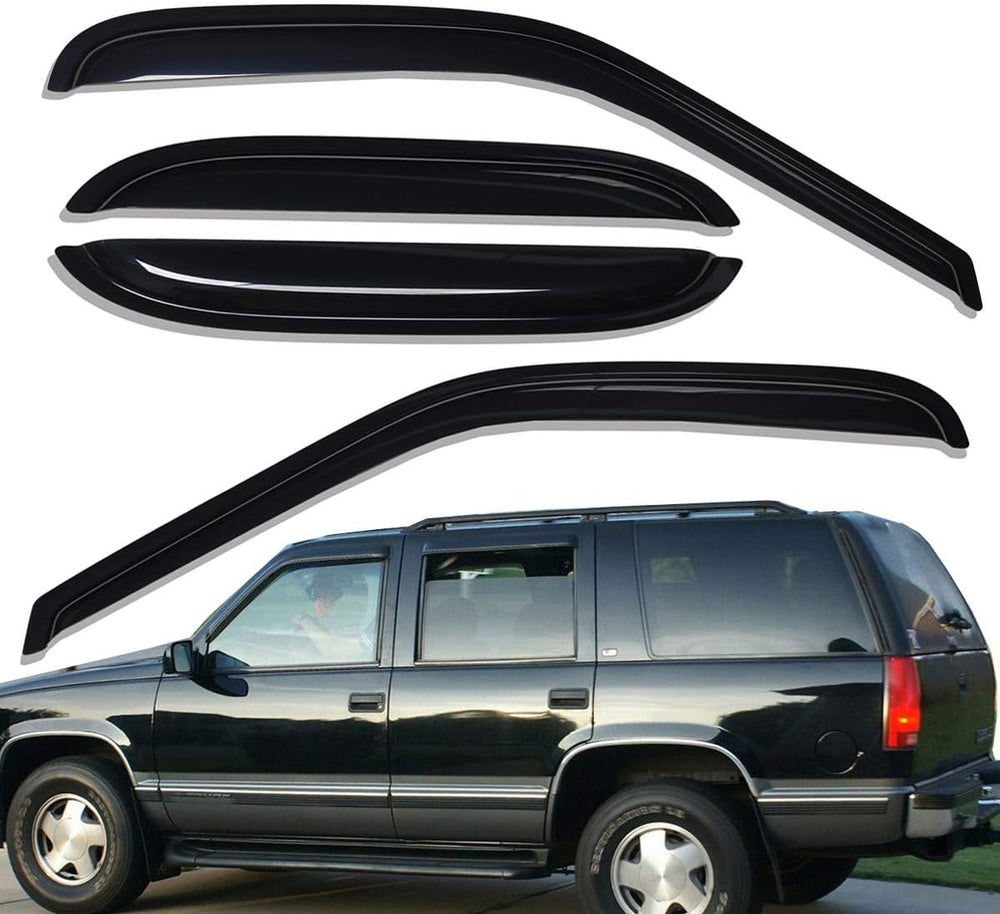 Lightronic Extra Durable Tape-on Auto Vent Window Visor, Fit 2000-2006 (4Pcs)