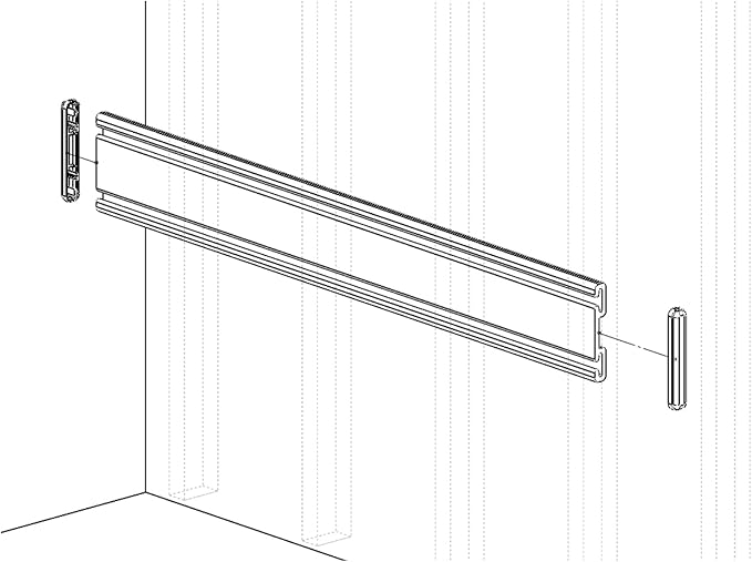 Handi Tool Rail with Deluxe Hook & Basket Kit