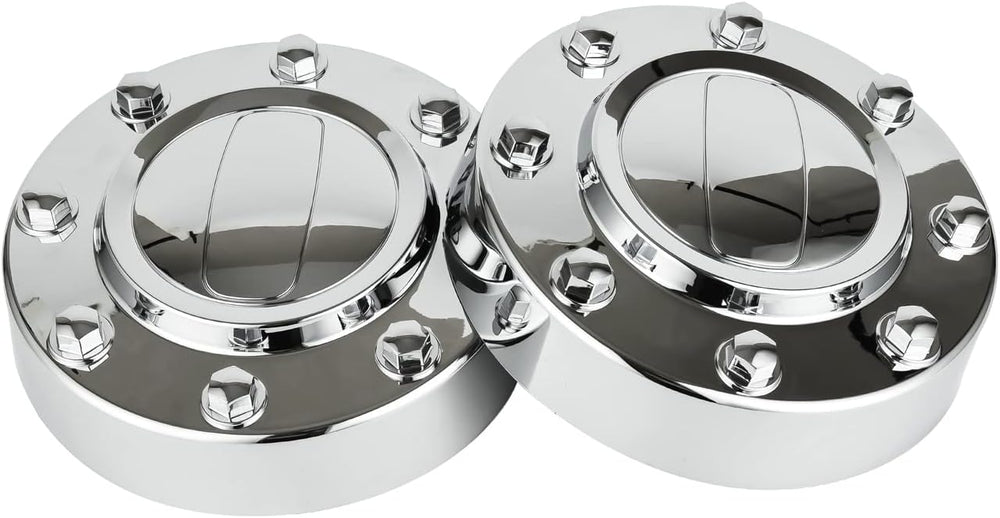Replacement for Chrome Wheel Center Hub Cap Hubcap 2011-2018 Ram 3500 2Pcs Fr...