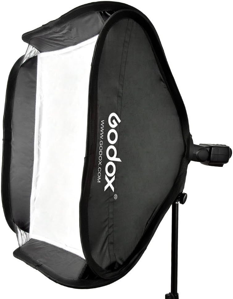 GODOX 24 * 24"/60x60cm Foldable Softbox kit with S-Type Bracket Bowens M...