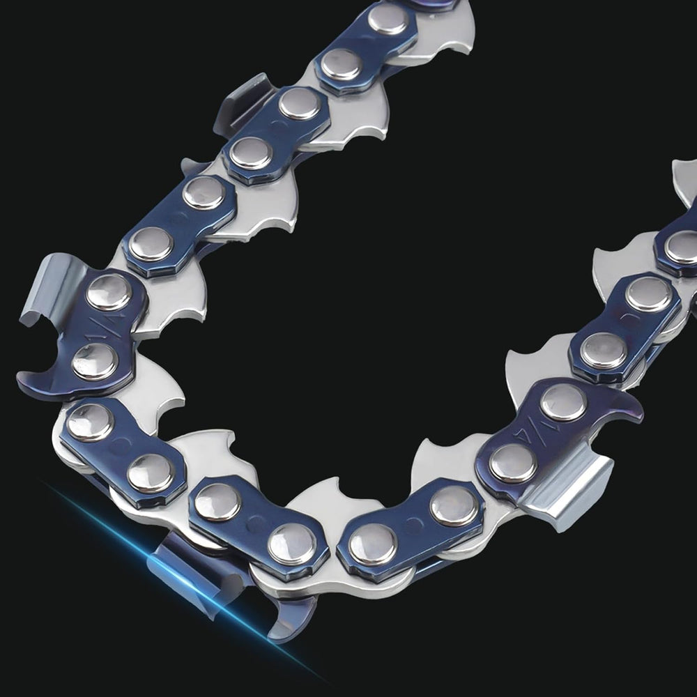 5 Pack 10 Inch Chainsaw Chain 1/4" Pitch .050" Gauge 58 Drive Links
