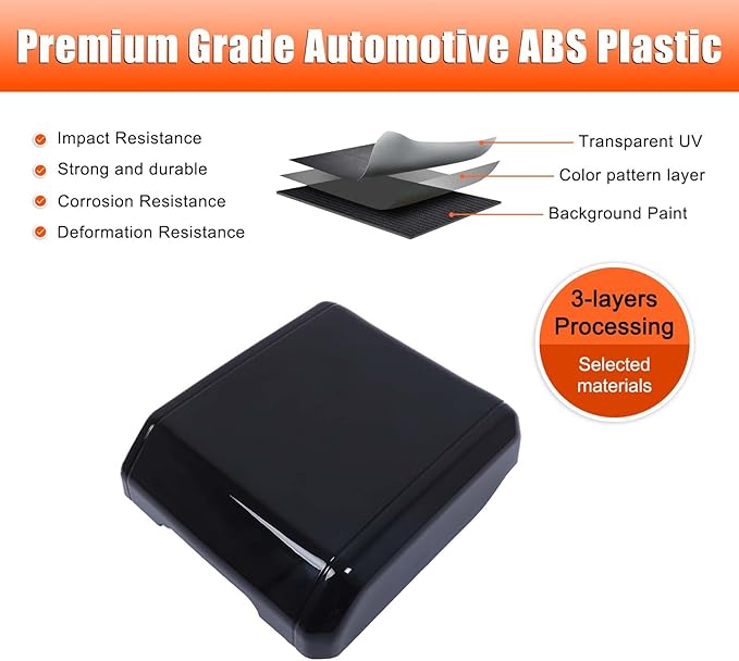 Armrest Box Cover Center Console Pad Compatible