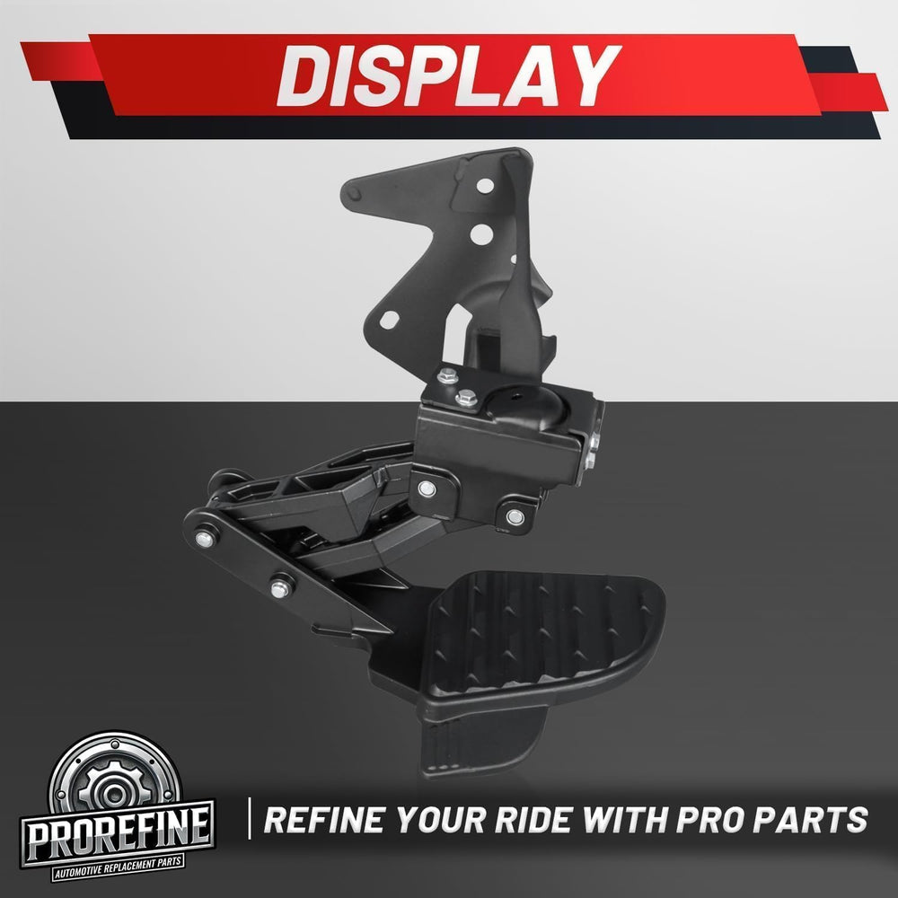 Upgraded Retractable Rear Bed Step Compatible with 2019-2024 Dodge Ram 1500 D...