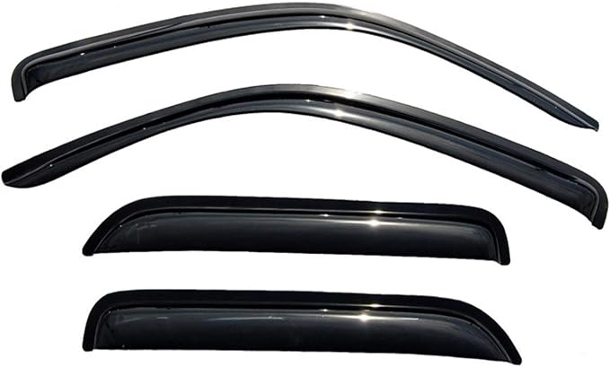 4pcs Side Window Deflectors Window Visors
