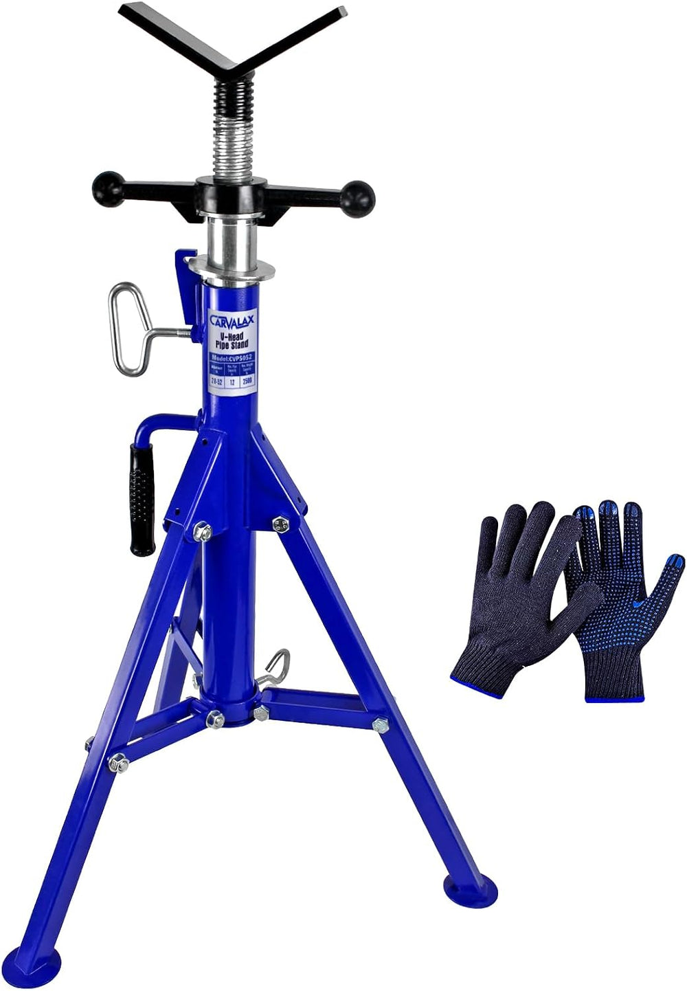 CARVALAX V-Head Pipe Jack Stands, Adjustable Pipe Stand for Welding | 28&quot...