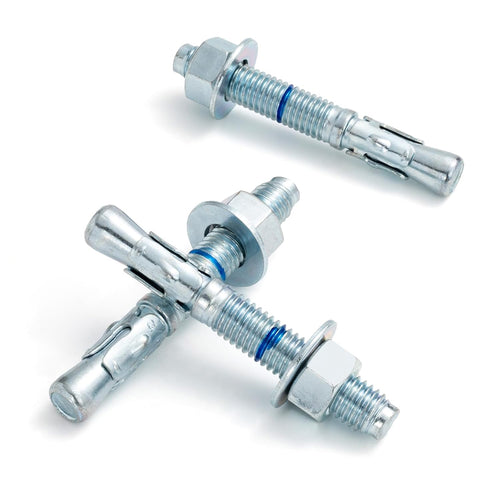 1/2" x 3-3/4" concrete anchors (50 pack) 1/2 shown in use