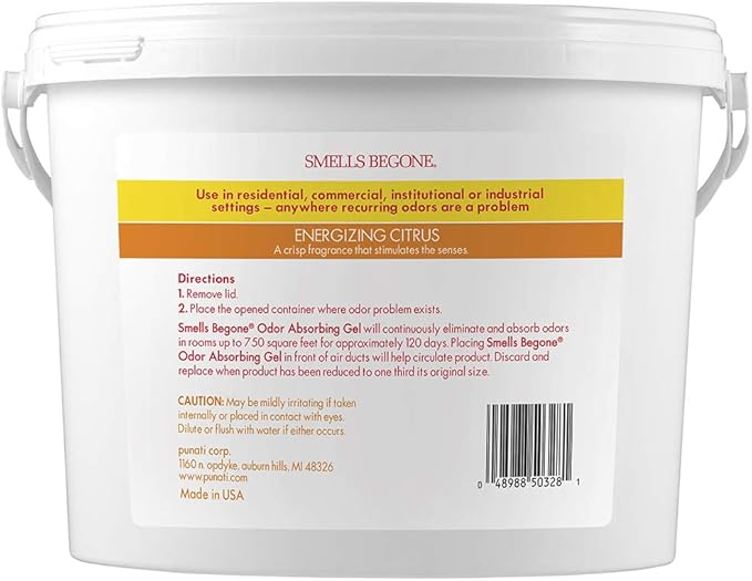 SMELLS BEGONE 1-Gallon Odor Absorber Gel