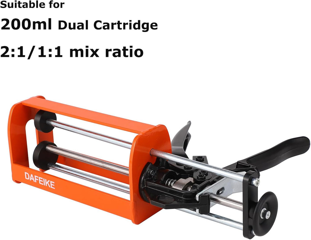 Epoxy Gun Dual Component Caulking Gun Manual Double Cartridge Caulk Gun Panel...