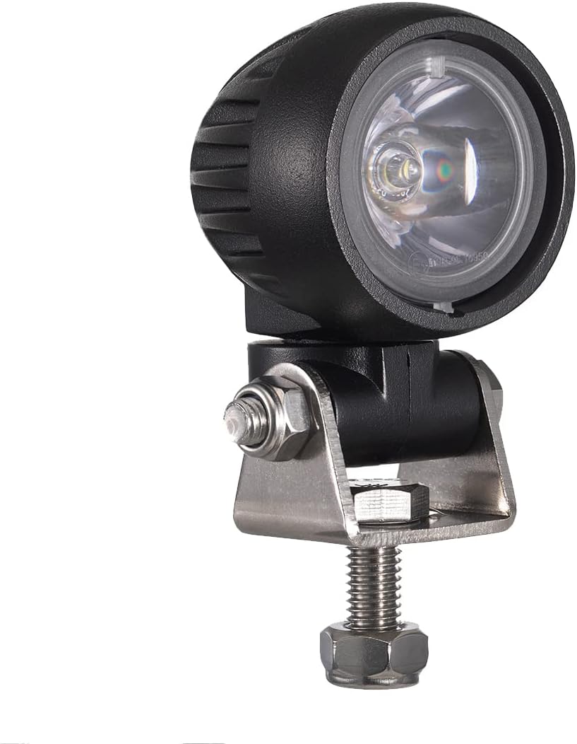 Raycharm Offroad 2" Round LED Fog Light Pods for Motorcycle, 6000K Cool-...