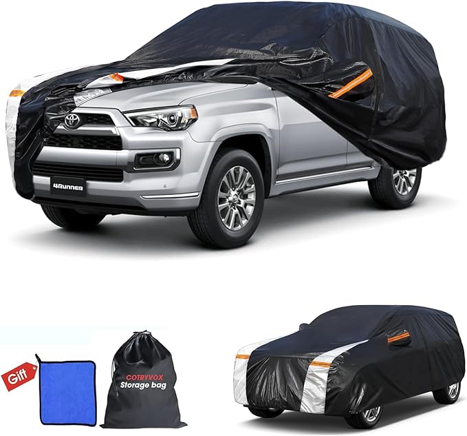 Toyota 4Runner Car Cover 100% Waterproof All Weather, Gift