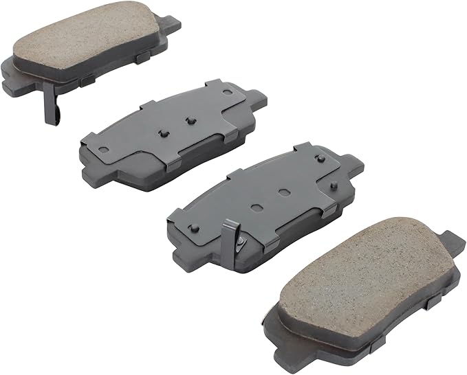 Premium Ceramic Rear Brake Pads Compatible
