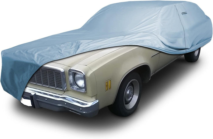 iCarCover Premium Car Cover for 1973-1977 Chevy Malibu Wagon Heavy Duty