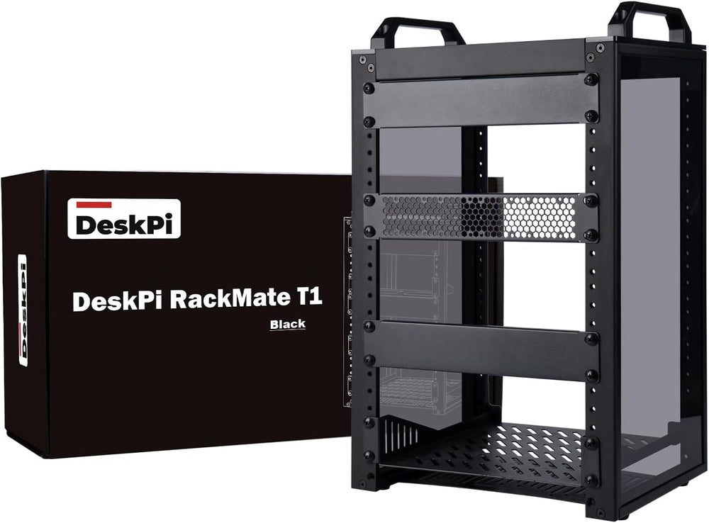GeeekPi 8U Network Rack, 10 inch Mini Server Rack for Network, Servers, Audio...