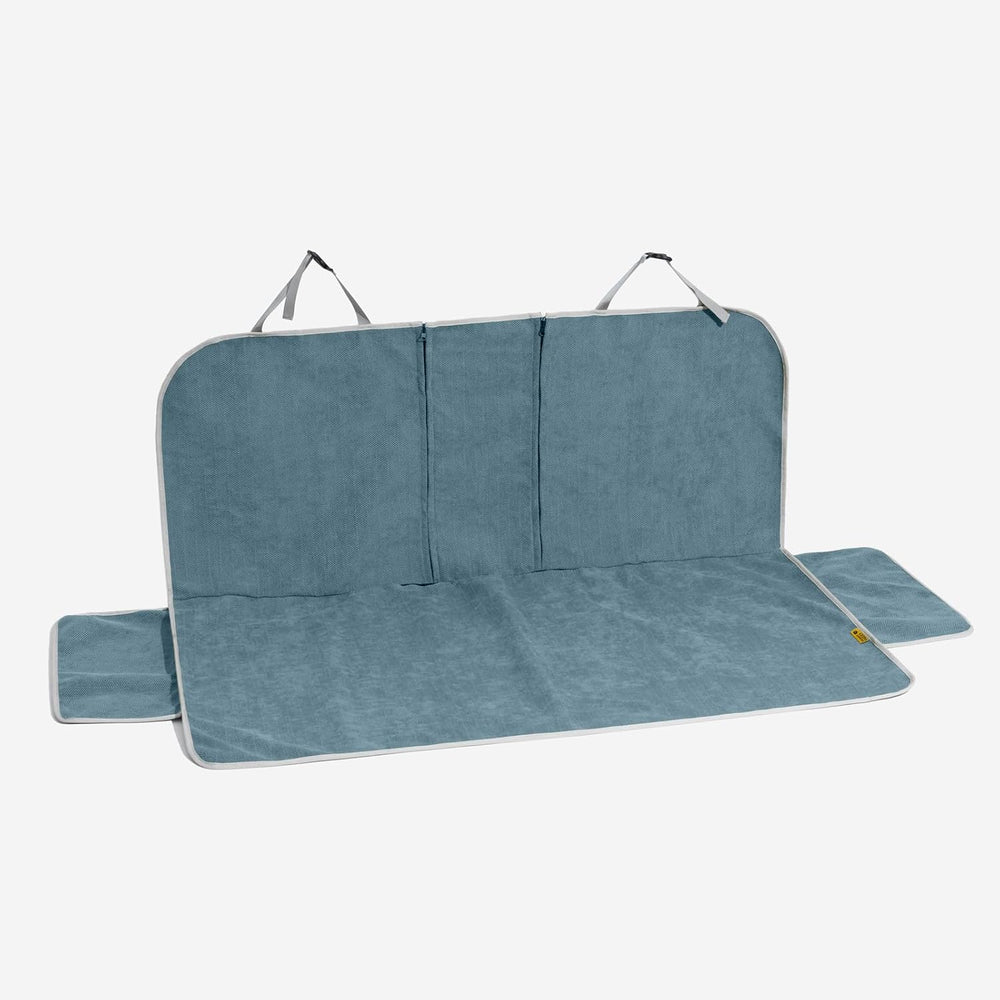 FUNNY FUZZY Dog Car Seat Cover for Back Seat, Back Seat Pet Cover for Dogs Wa...